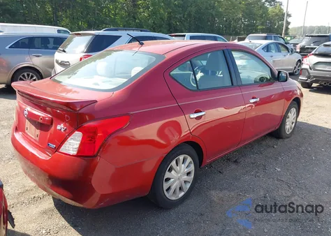 2014 Nissan Versa 1.6 Sv из США, поврежденный, VIN 3N1CN7AP3EL806981